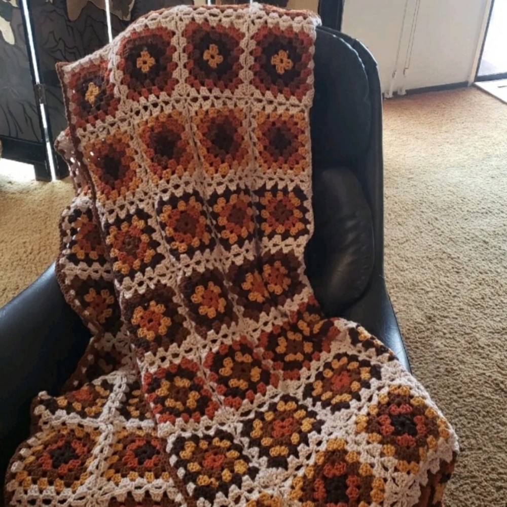 Granny Square Blanket